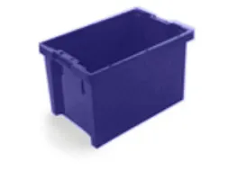 Draaistapelbak Pp Hxlxb 350X600X400Mm 65L Blauw