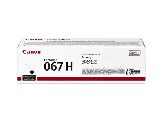 Canon 067H Toner Zwart voor i-SENSYS LBP630
