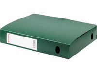 elastobox, voor ft A4, uit PP van 700 micron, rug van 6 cm, groen