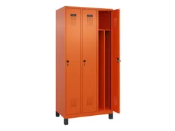 locker voor scheiding van kleding,HxBxD 1950x900x500mm,3vak