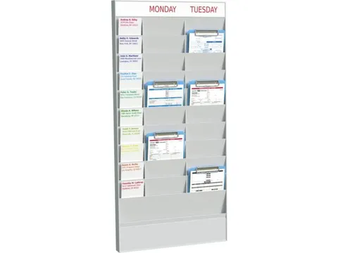 kantoorplanner,basismodule,20vakken,HxBxD 976x456x44mm