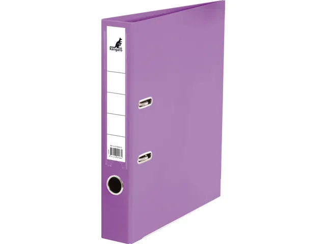 Classeur a levier Kangaro A4 50mm 10 pcs ass coleur PP/Papier 2R