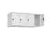 opzetkast,v. locker,4vak.,vak B 300mm,HxBxD 500x1200x500mm,vleugeldeur