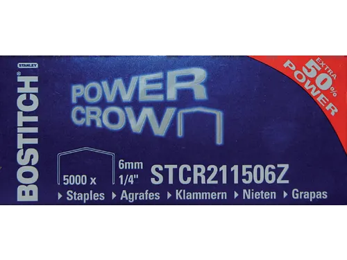 Nieten Bostitch B8 Staal Stcr 2115 6mm Gebogen Rug 5000 Stuks
