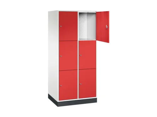 grootvolume-lockersysteem,HxBxD 1950x820x600mm,2x3vakken,cil.-slot