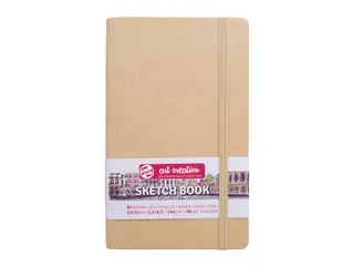 Schetsboek Talens Art Creation 80 witte vellen 140gr 130x210mm kraft - 2