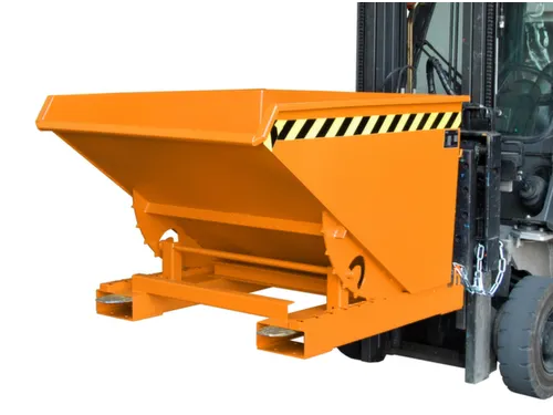 Kiepbak 835x1070x1260mm 0.60m³ Afrolmechaniek Gelakt Ral2000