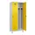 locker voor scheiding van kleding,HxBxD 1950x800x500mm,2vak