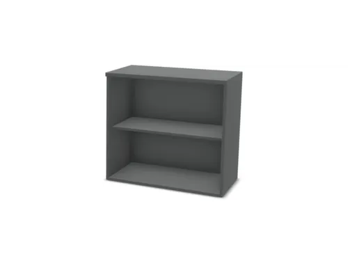 kantoorstelling,opbouwelement,HxBxD 740x800x445mm,MS-donkergrijs