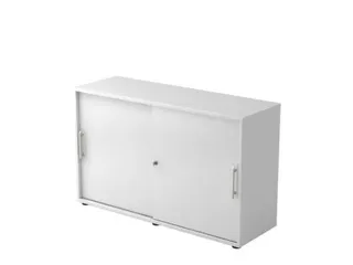 kantoor-schuifdeurkast HxBxD 748x1200x400mm hout romp + front 2 OH - 2