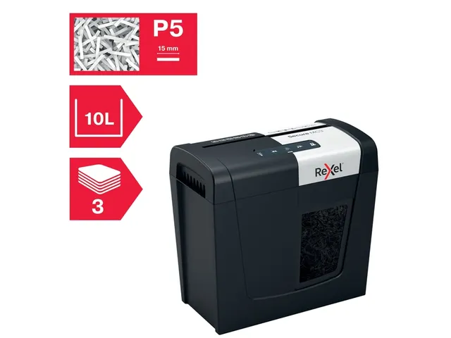 Papiervernietiger Rexel Secure MC3 P-5 snippers 2x15mm