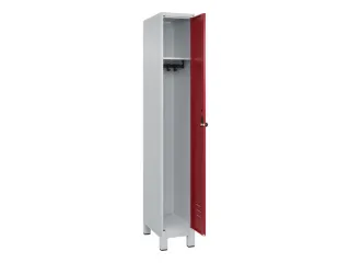locker,HxBxD 1950x300x500mm,1vak,vak B 300mm,draaigrendel,voeten - 2