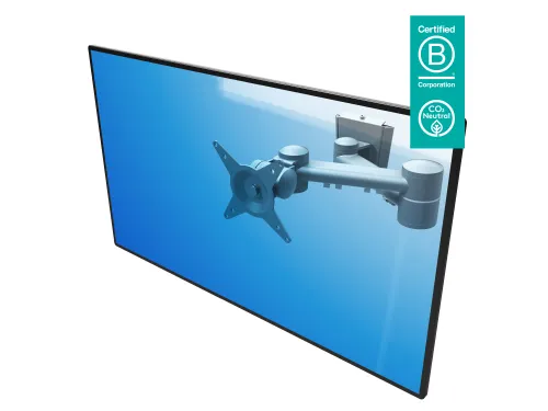 ViewMate Style Muurbevestiging 042 Zilver Tot 24 Inch 1 Scherm