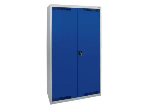 Garderobekast 1800x1000x500mm 1vak Staal Romp Ral7035 Front Ral5010
