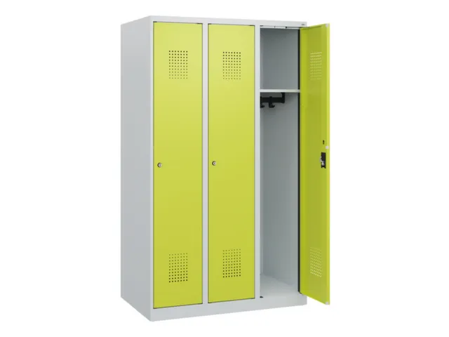 schoollocker,HxBxD 1530x900x500mm,3vak,vak B 300mm,cil.-slot