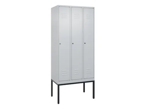 locker voor scheiding van kleding,HxBxD 2120x900x500mm,3vak