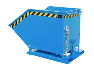 Kiepbak Staalplaat 910x840x1390mm Inh. 0.60m³ 300kg Blauw - 1