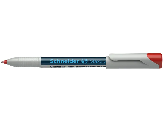 Universele marker Schneider Maxx 223 F non-permanent rood