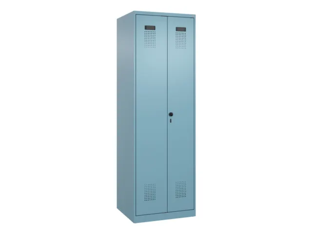 locker voor scheiding van kleding,HxBxD 1850x600x500mm,2vak
