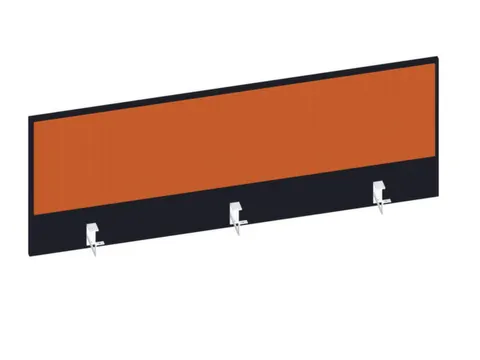 cache de banque d'accueil p. table de bureau CC-noir BN3012-orange