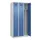 locker voor scheiding van kleding,HxBxD 1850x900x500mm,3vak