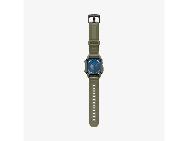 Spigen Rugged Armor Pro Opbergtas Khaki Apple Watch 10 46mm
