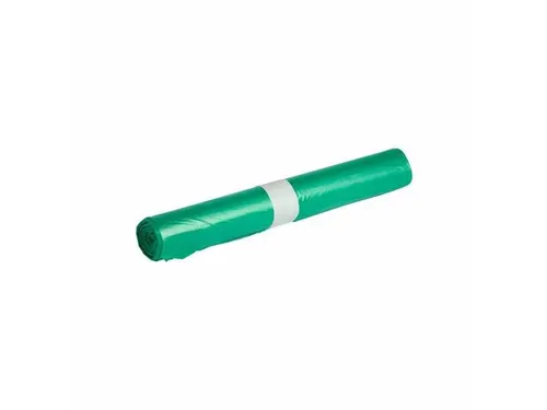 Afvalzak 75 Liter HDPE 100x58cm T2 Groen 20x25 Stuks