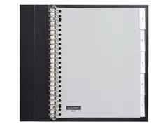 Tabblad Quantore A4 23-Gaats Pp 5-Delig Venster Breed Grijs