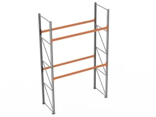 palletstelling,grondveld,HxBxD 4400x2870x1100mm,vakl. 1400kg - 2