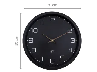 Wandklok nXt ECO 30cm zwart - 9