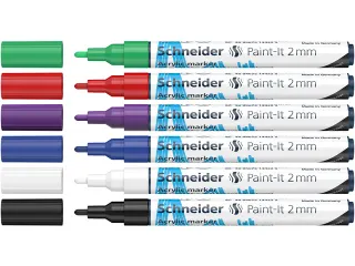 Acrylmarker Schneider Paint-it 310 2mm etui 6st. - 3