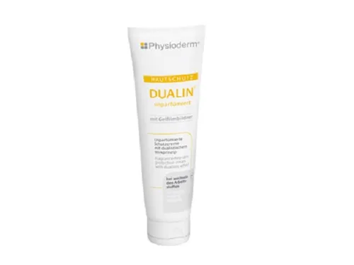 Dualin huidbescherming universeel geurvrij 100ml tube, doos 12 stuks