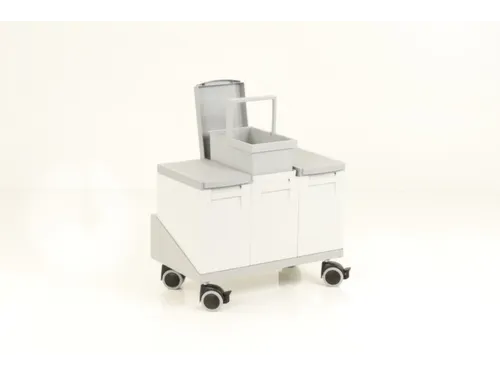 Onderwagen Voor 3 Afvalbakken 15 Liter