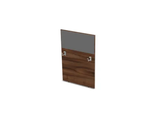 baliepaneel bureau aanbouw rechts NP-tiepolo nut BN8078-grijs 800mm