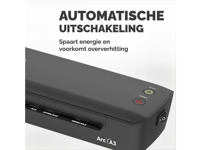 Lamineermachine Fellowes Arc A3 zwart