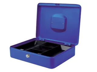Geldkist Pavo 300x240x90mm blauw - 1
