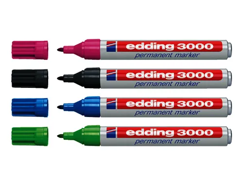 Viltstift edding 3000 rond roze 1.5-3mm