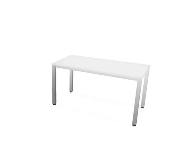 vergadertafel,HxBxD 740x1400x700mm,rechthoekig,Bl-wit