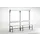 omkleedbank HxLxD 1650x2000x375mm aluminium lijsten RAL7016 antraciet