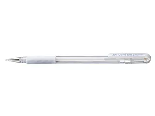 Gelschrijver Pentel K118 wit 0.4mm - 1