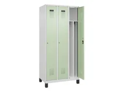 locker voor scheiding van kleding,HxBxD 1950x900x500mm,3vak