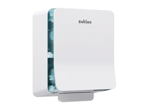 Handdoekroldispenser Satino SYS1 Hyginity wit 333418