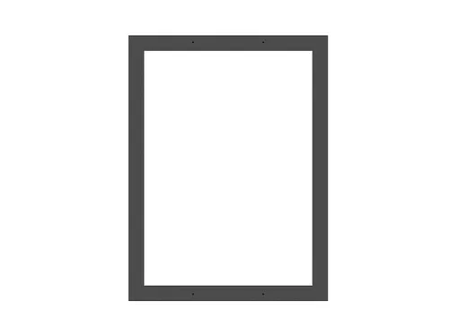Vergrendelbaar Mededelingenbord Indoor/ Outdoor 4xA4 Zwart