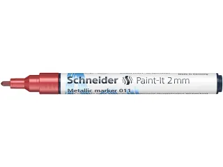 Metallic marker Schneider Paint-It 011 2mm rood metallic - 4