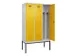locker voor scheiding van kleding,HxBxD 2120x1200x500mm,3vak