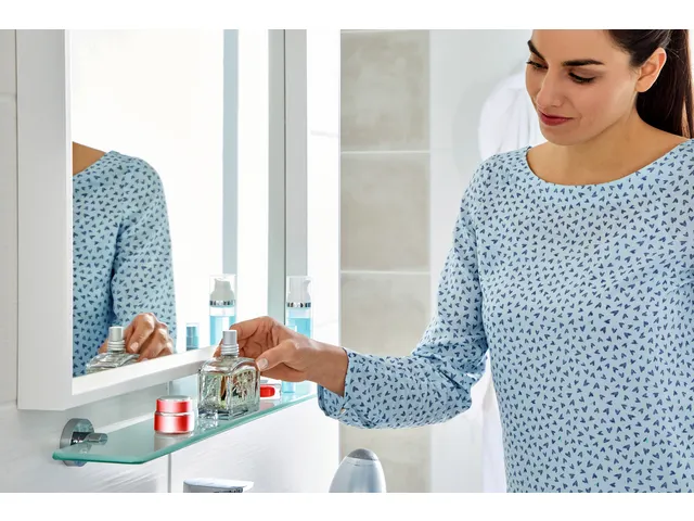 Glashouder Tesa Smooz 40326 chroom