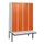 Dubbeldekse dekenkist,HxBxD 1950x1200x815mm,4x2vak.,vak B 300mm