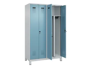 PBM-locker,HxBxD 1950x1200x500mm,4vak,vak B 300mm,draaigrendel - 1