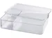 Organiseur Smart Han Allison avec plateau intérieur + couvercle trans