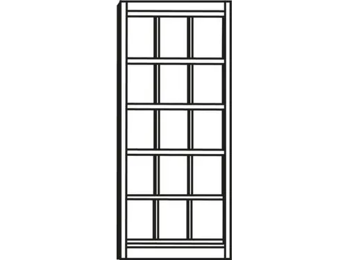 folderkast,HxBxD 1910x740x420mm,15xfoldervakken,v. DIN A4